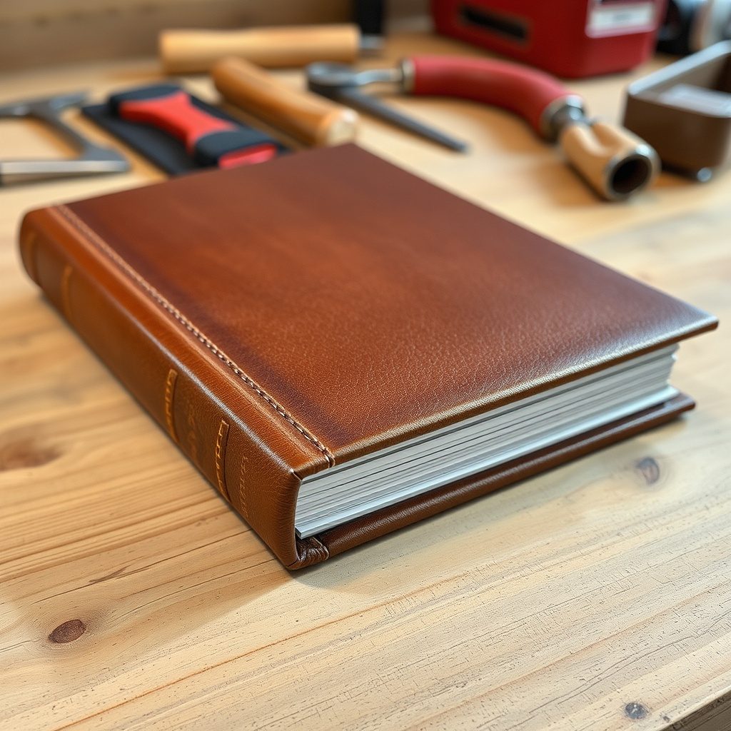 Custom bookbinding example