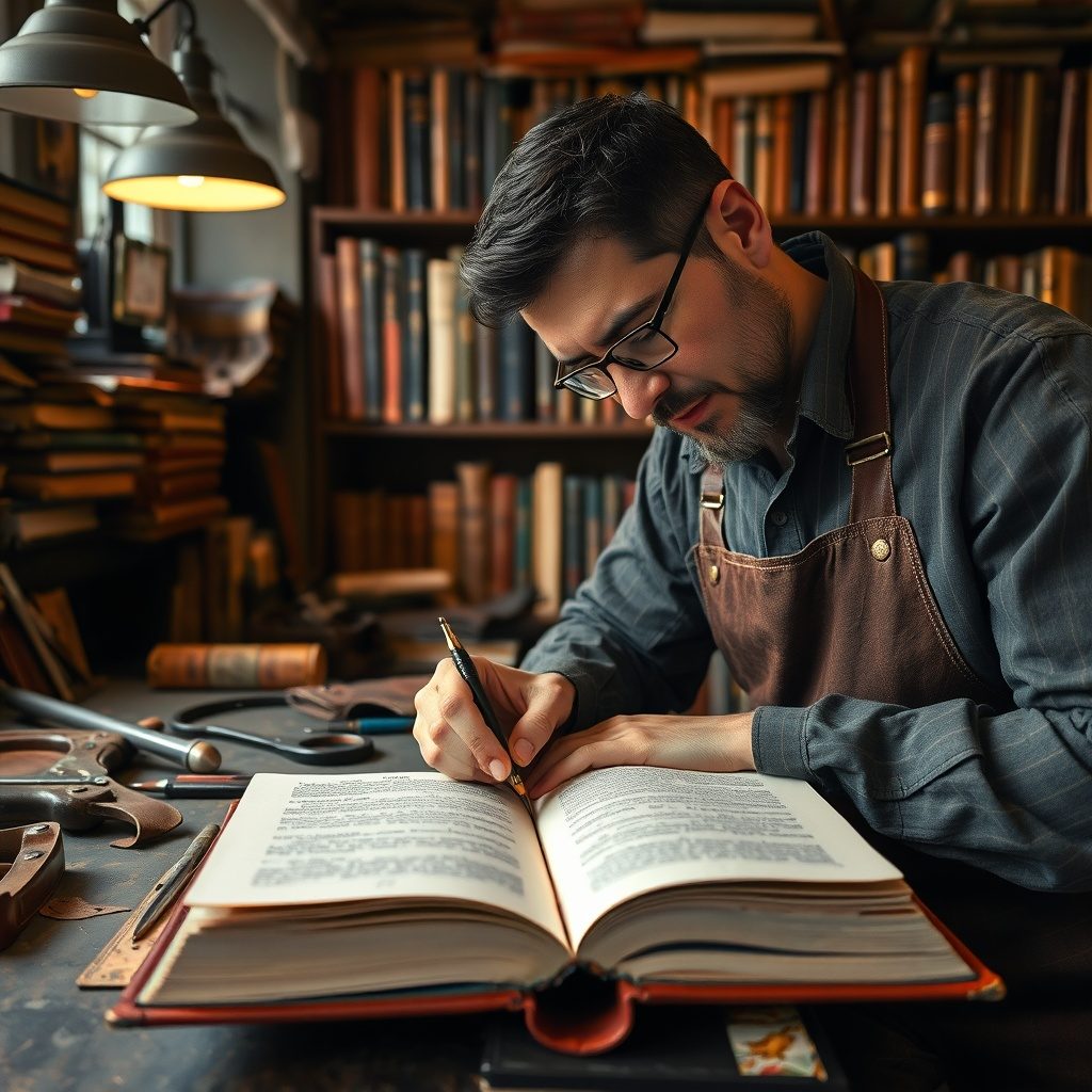 Book Restoration Example